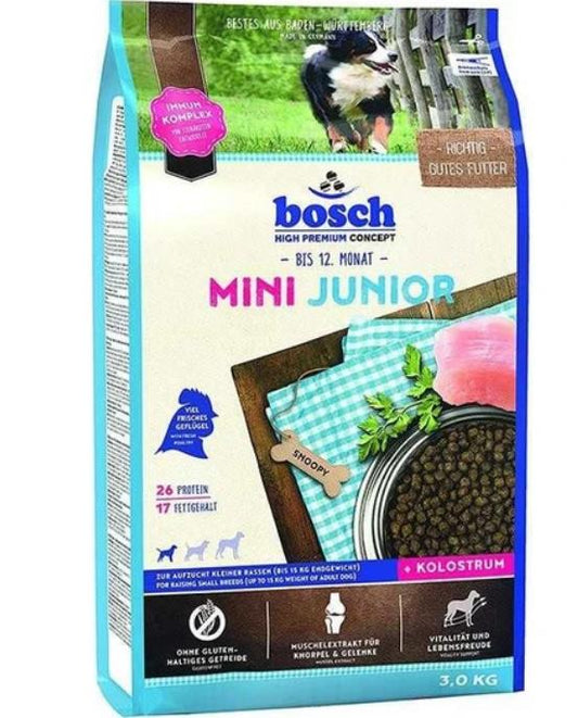 Bosch Junior Mini Yavru Köpek Maması 3 kg