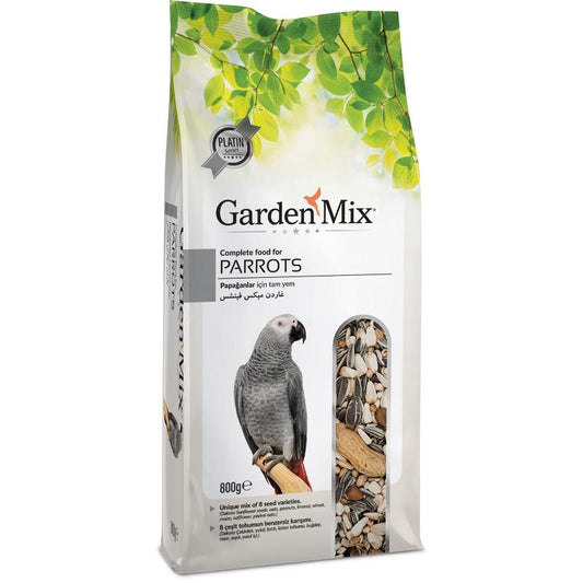 Garden Mix Platin Papağan Yemi - 800 Gr