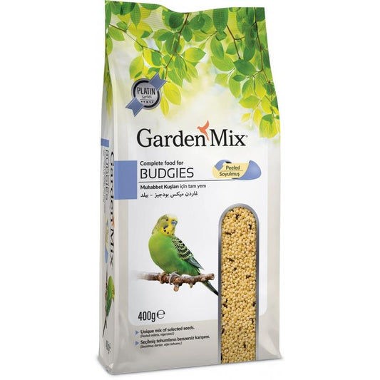 Garden Mix Platin Soyulmuş Muhabbet Kuşu Yemi - 400 Gr