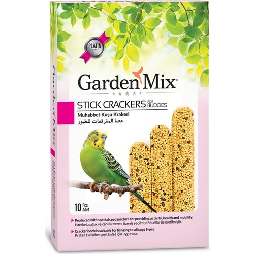 Gardenmix Platin Sade Kuş Krakeri 10'Lu