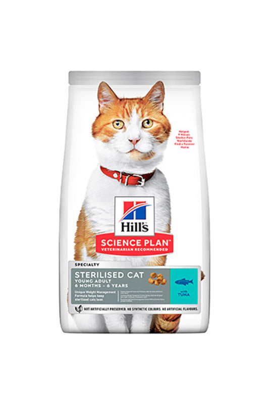 Hill's Kısırlaştırılmış Ton Balıklı Kedi Maması 3 Kg