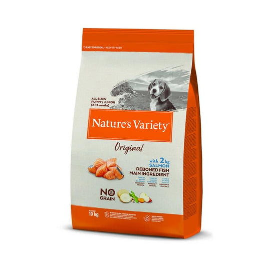 Nature's Variety Original Somonlu Tahılsız Yavru Köpek Maması 10kg