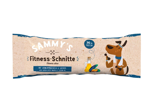 Sammy's Fitness Slice Köpekler İçin Somonlu ve Midyeli Protein Bar - 25 Gr