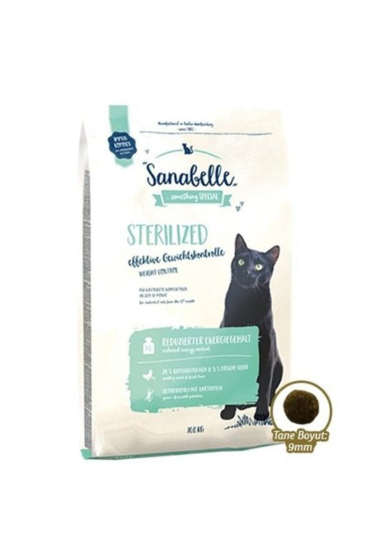 Sanabelle Sterilized Kısırlaştırılmış Tahılsız Kedi Maması 10 Kg