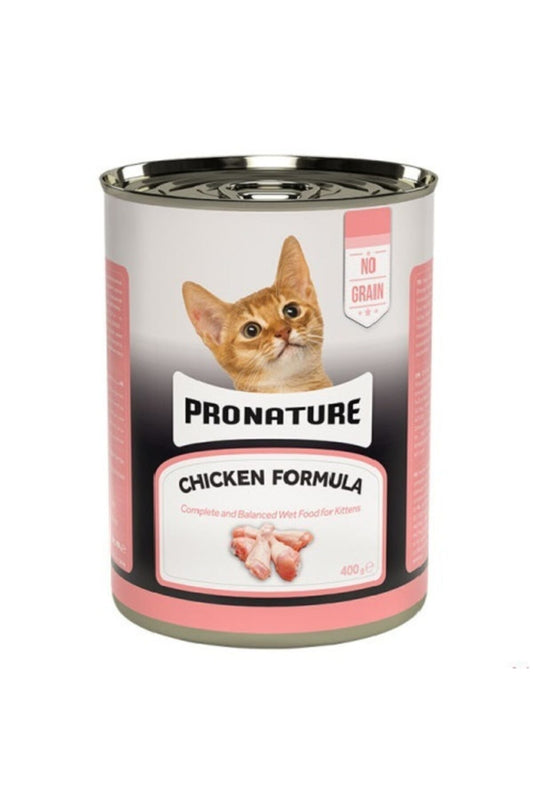 Pronature Tavuklu Tahılsız Püre Yavru Kedi Konservesi 400 Gr